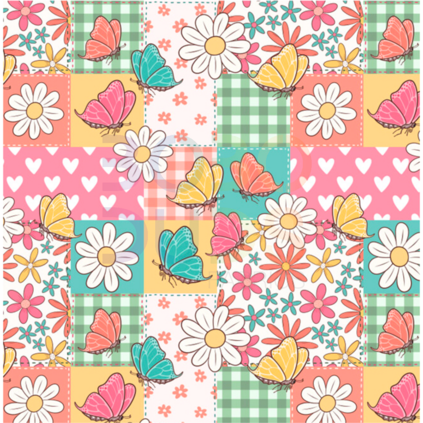 Floral butterfly