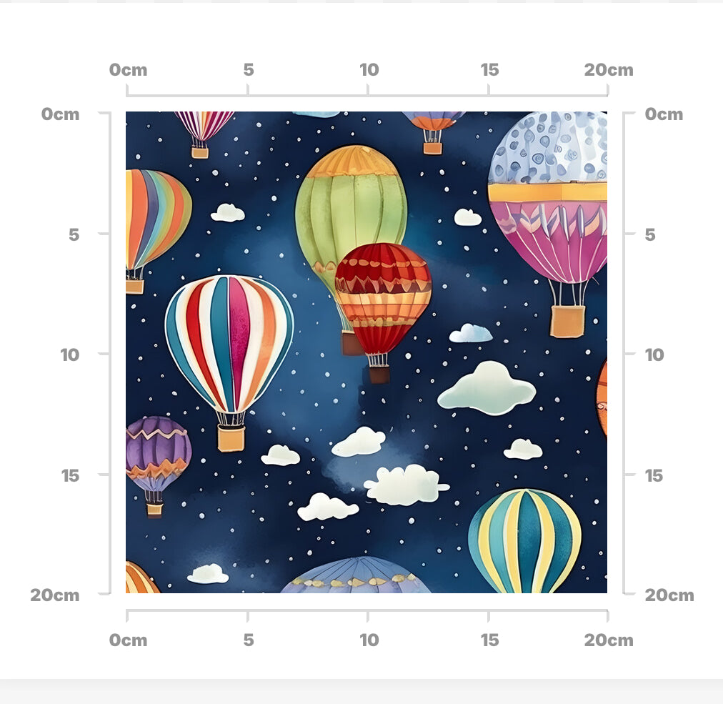 Hot air balloons