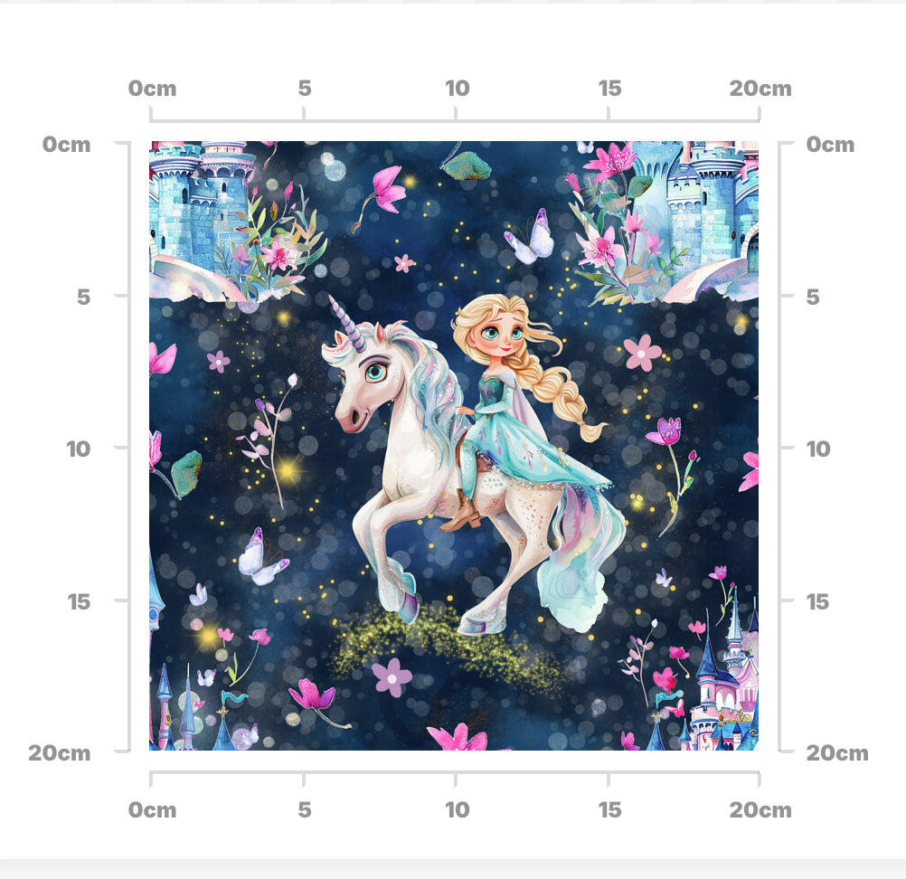 Princess and her unicorn