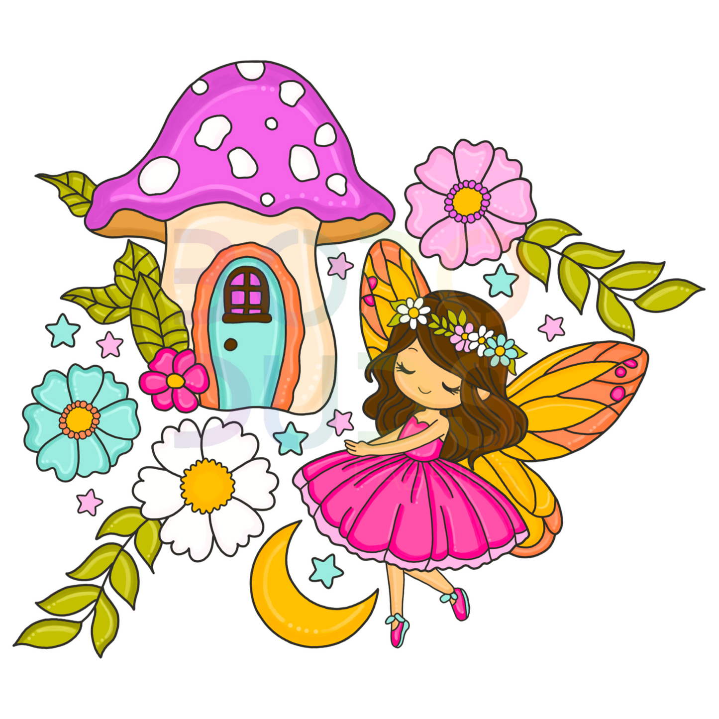 Fairy Mushroom (PNG Transfer)