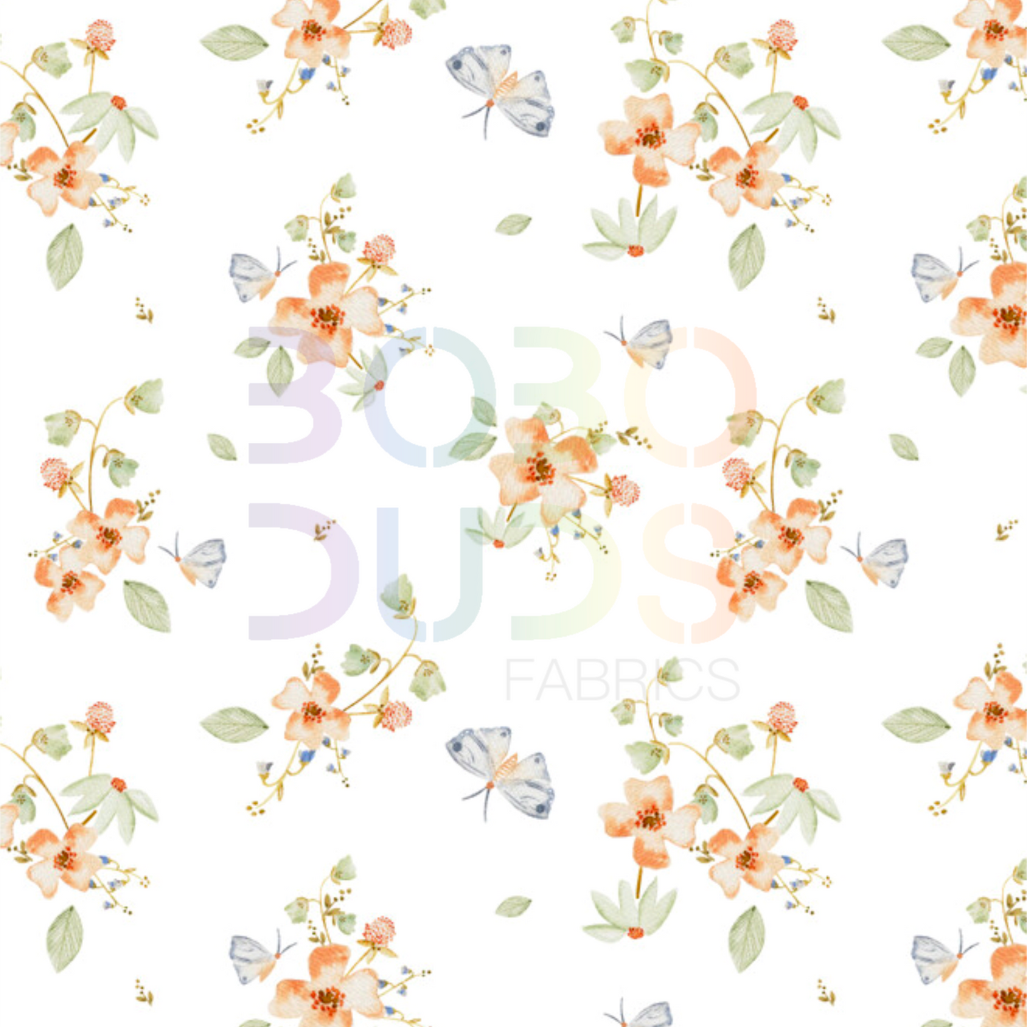 White floral