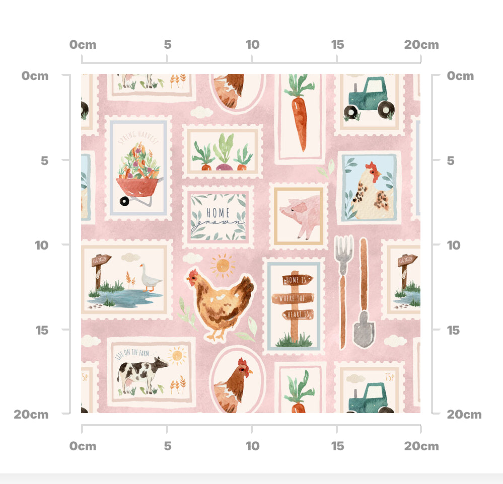Farm life stamps (quartz)