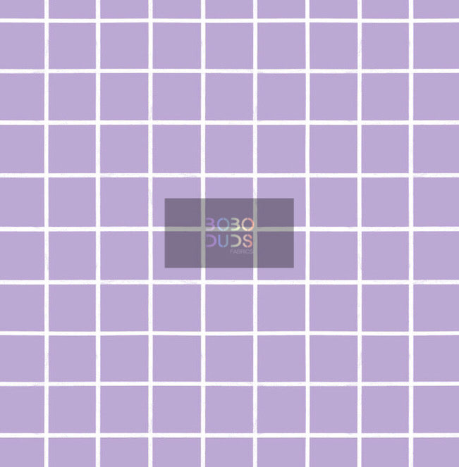 Spring Rainbow purple check co ord