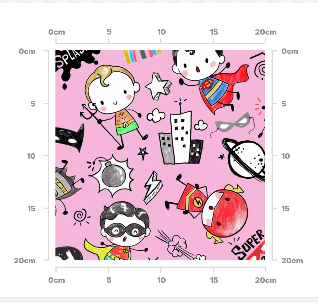 Hero doddle pink