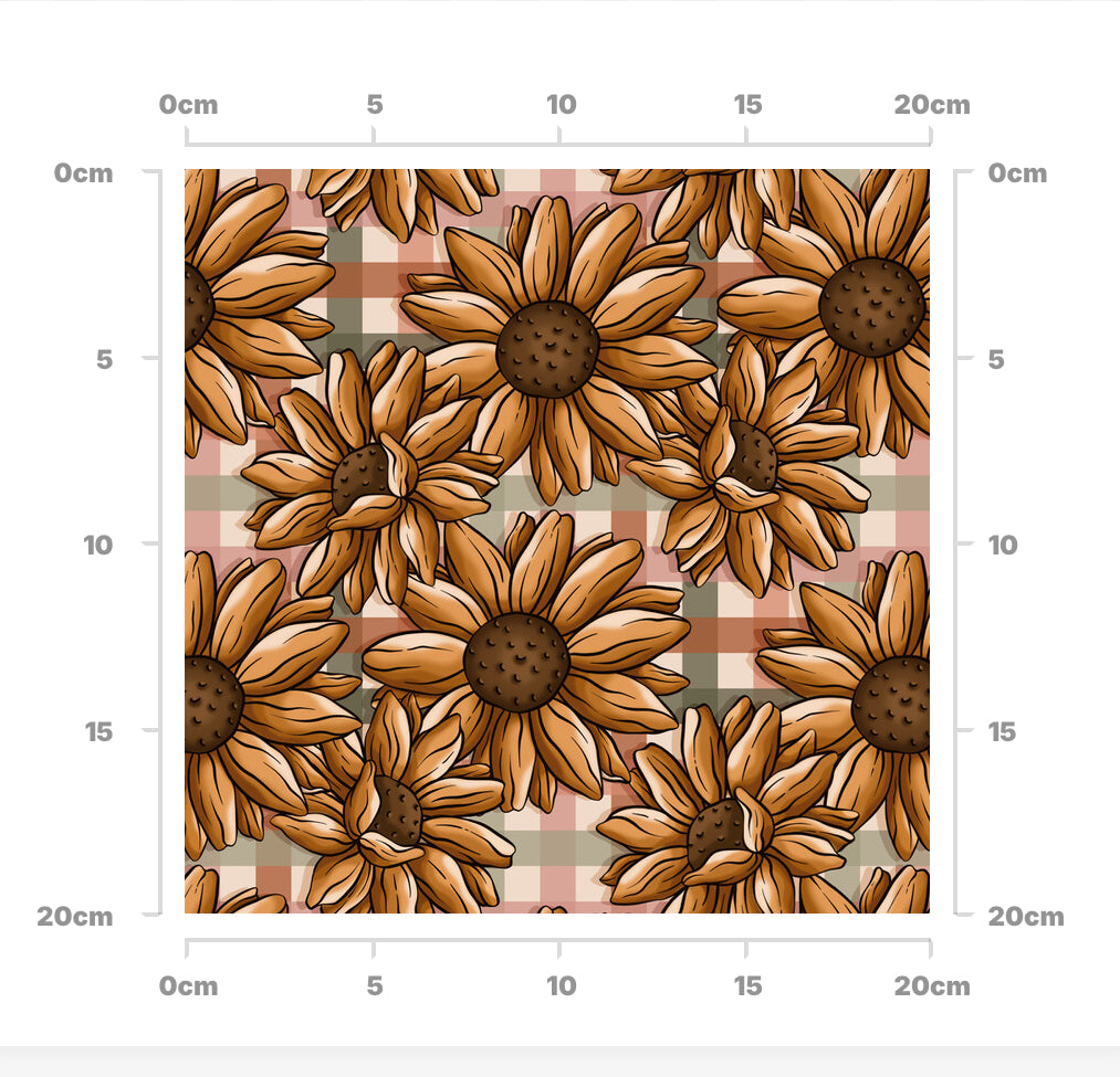 Sunflower gingham