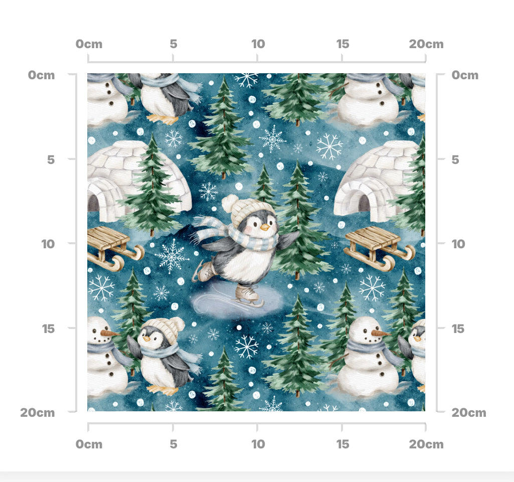 Skating penguins