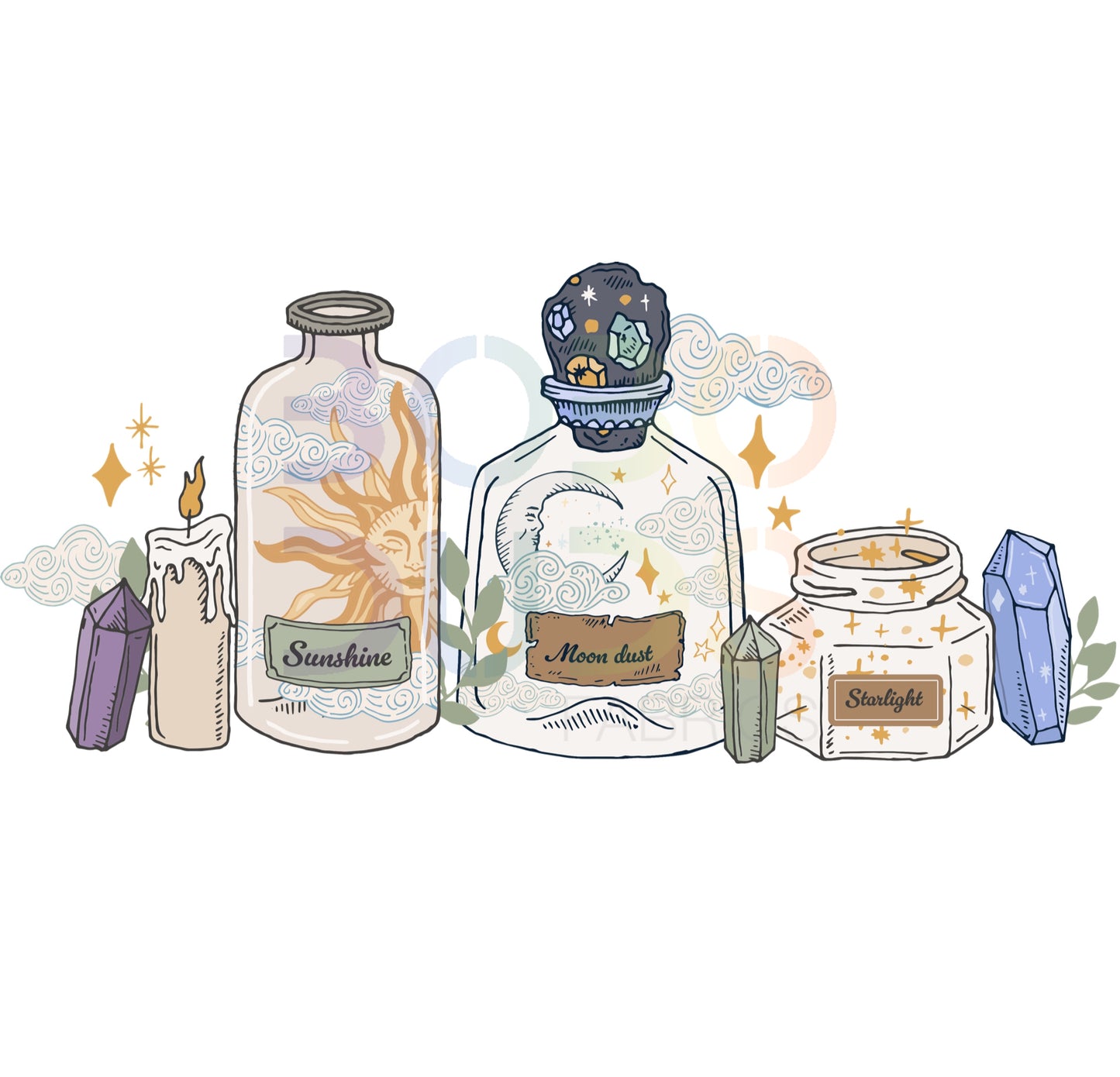 Sugar and spice (PNG transfer)