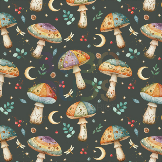 Rainbow shrooms
