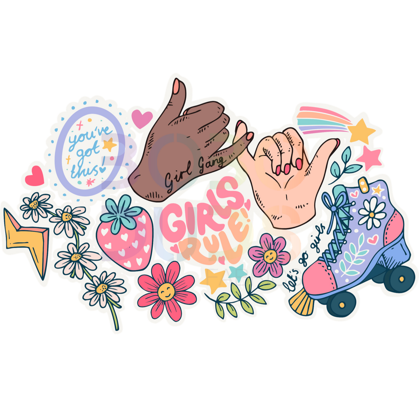 Girls club (PNG Transfer)