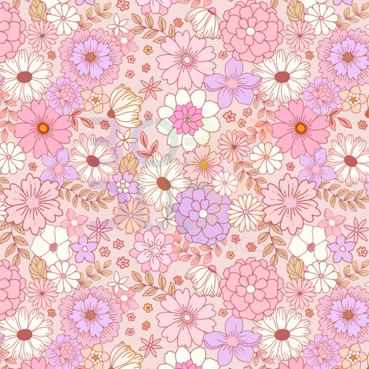 Flower seamless