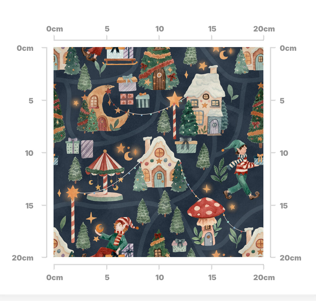 Elf village (navy)
