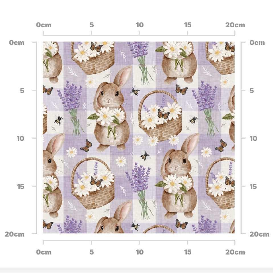 Lavender bunnies