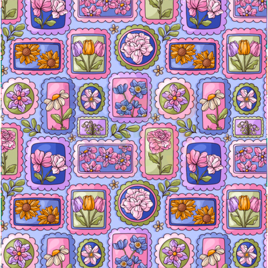 Floral stamps