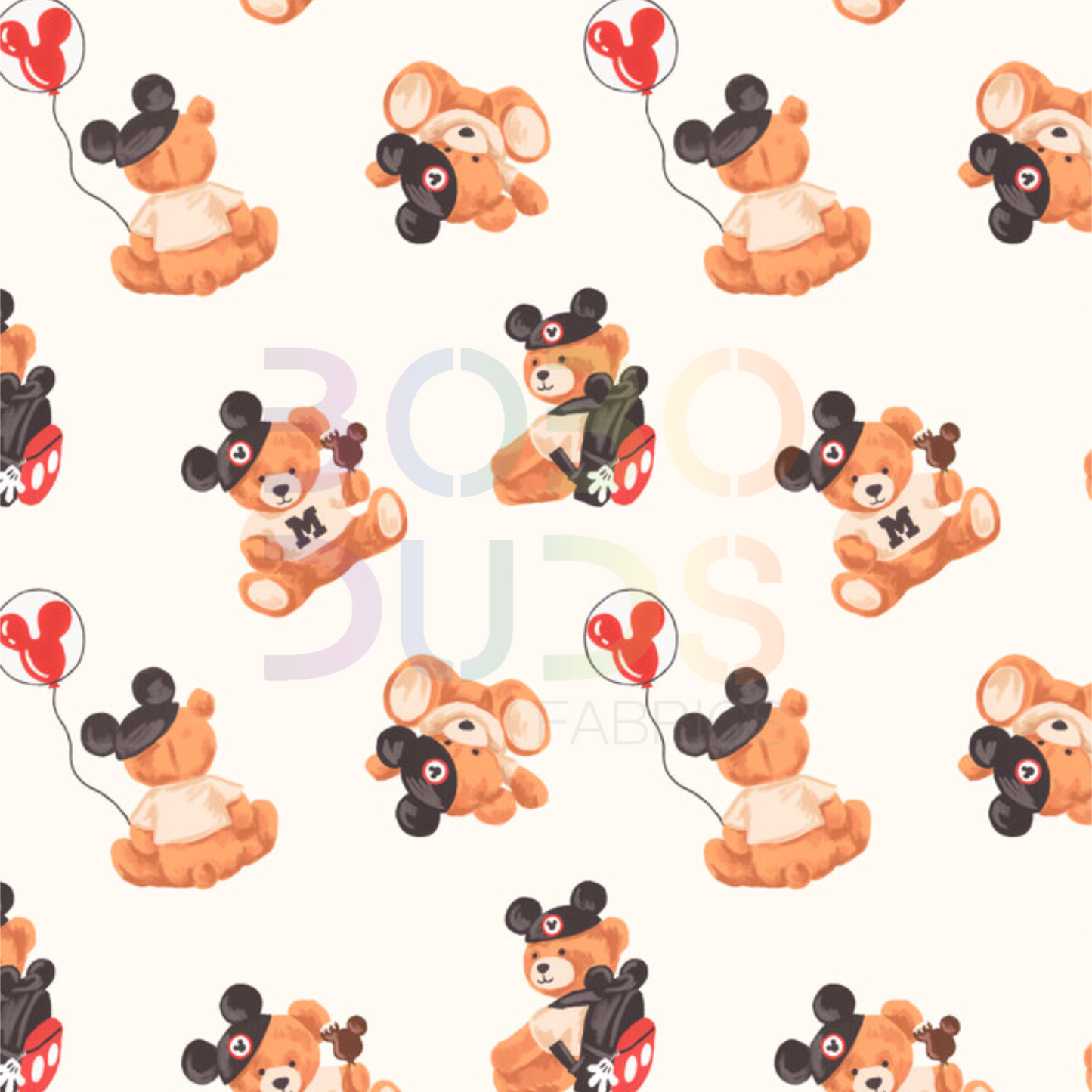 Teddy and mouse