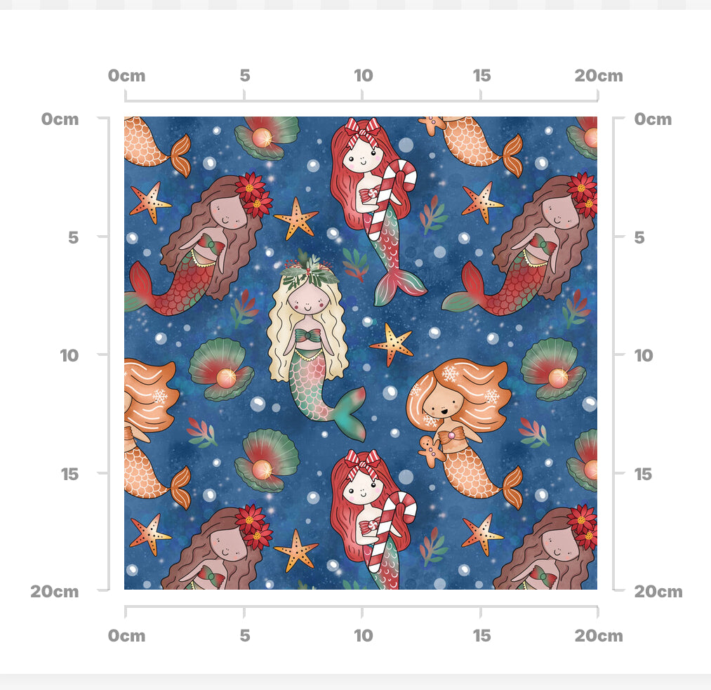 Mermaid christmas