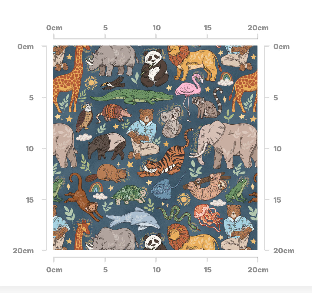 Attenbears world (denim)