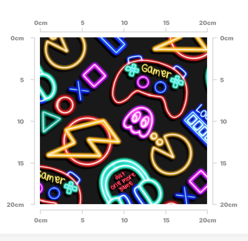Neon gamer