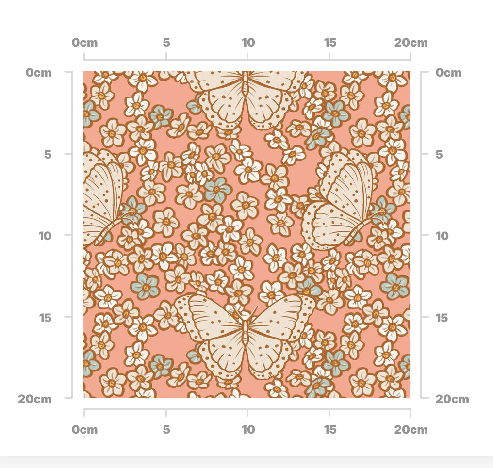 Tea butterflies (pink)