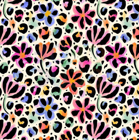 Leopard floral