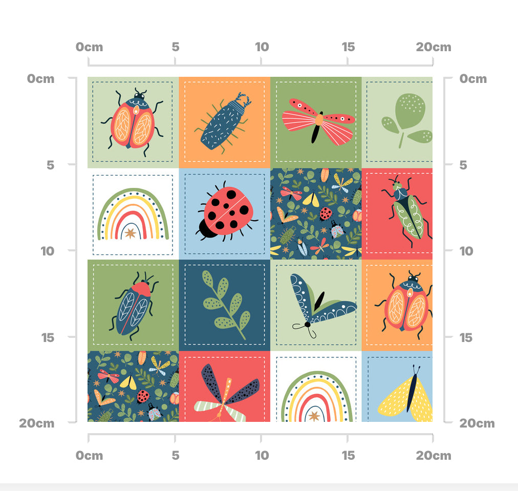 Neutral Rainbow quilt
