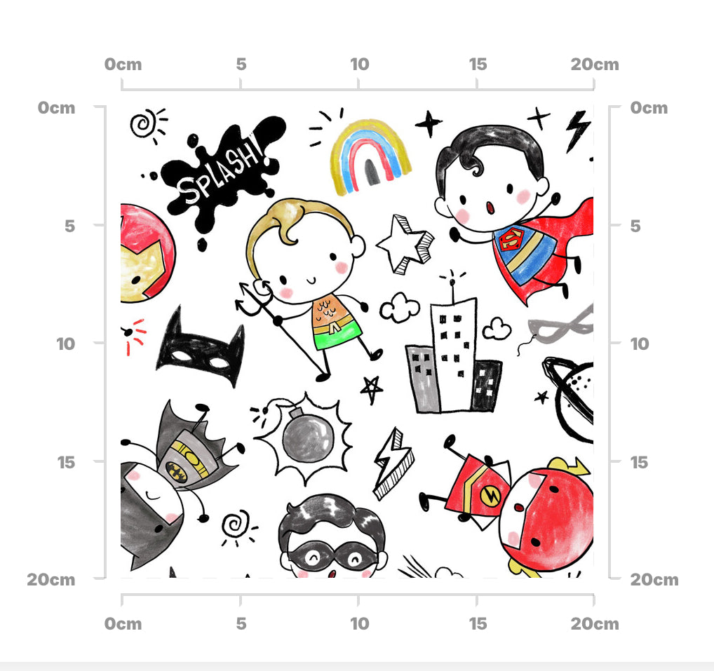 Hero doddle white