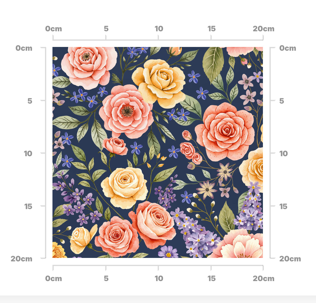 Vintage floral