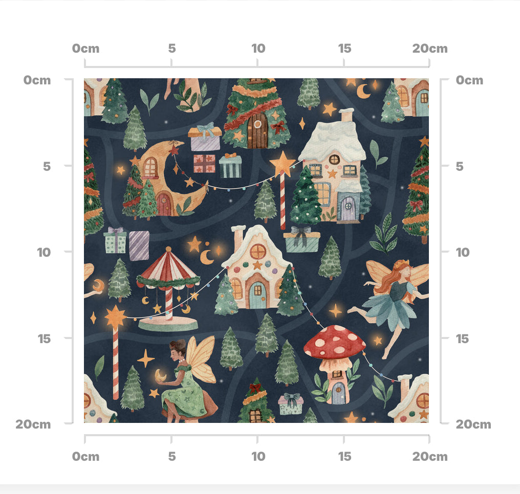Fairy village (navy)