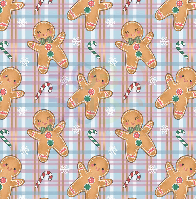 Gingerbread people (pink)