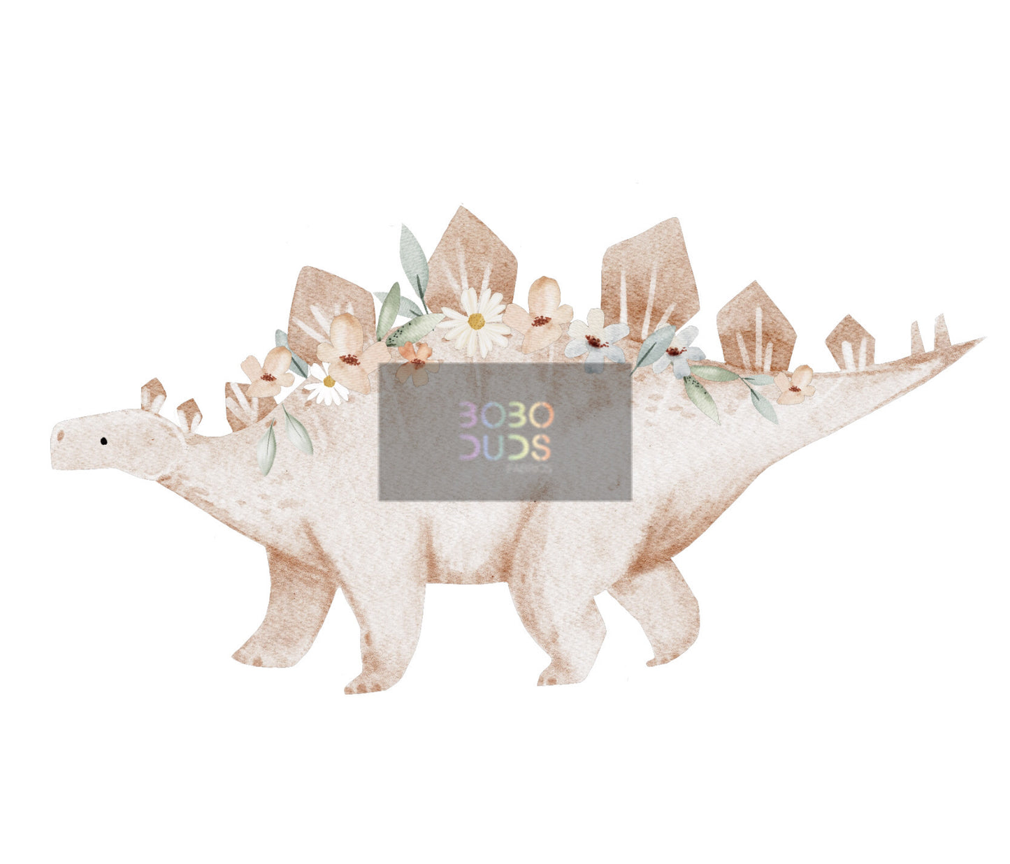Floral dinos 1 PNG Transfer