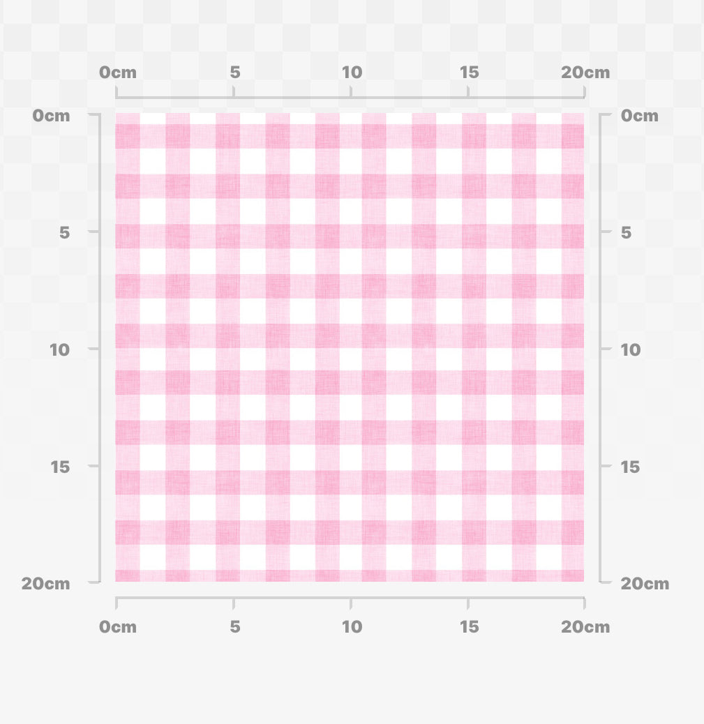 Pink gingham