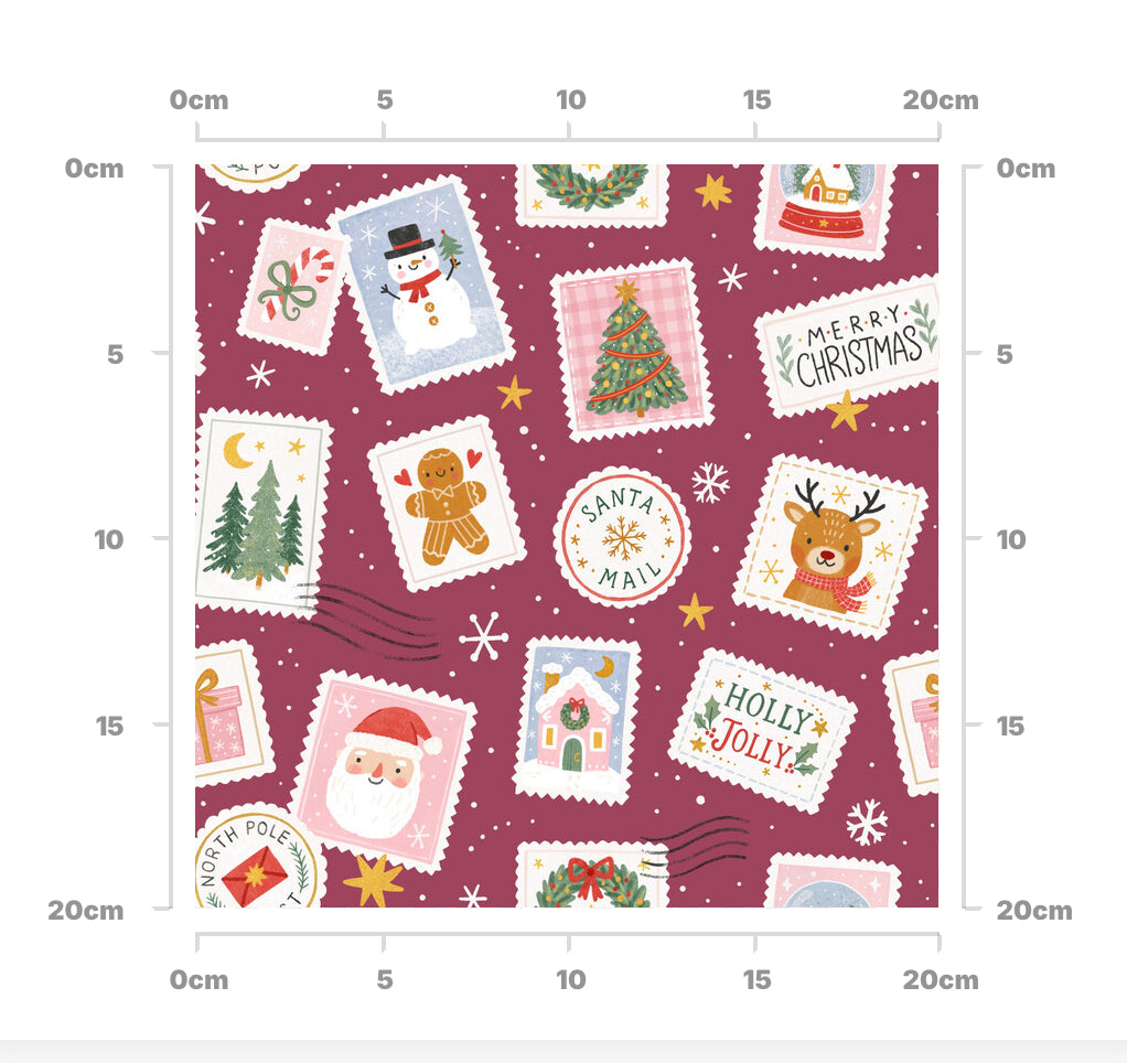 North Pole post (pink)