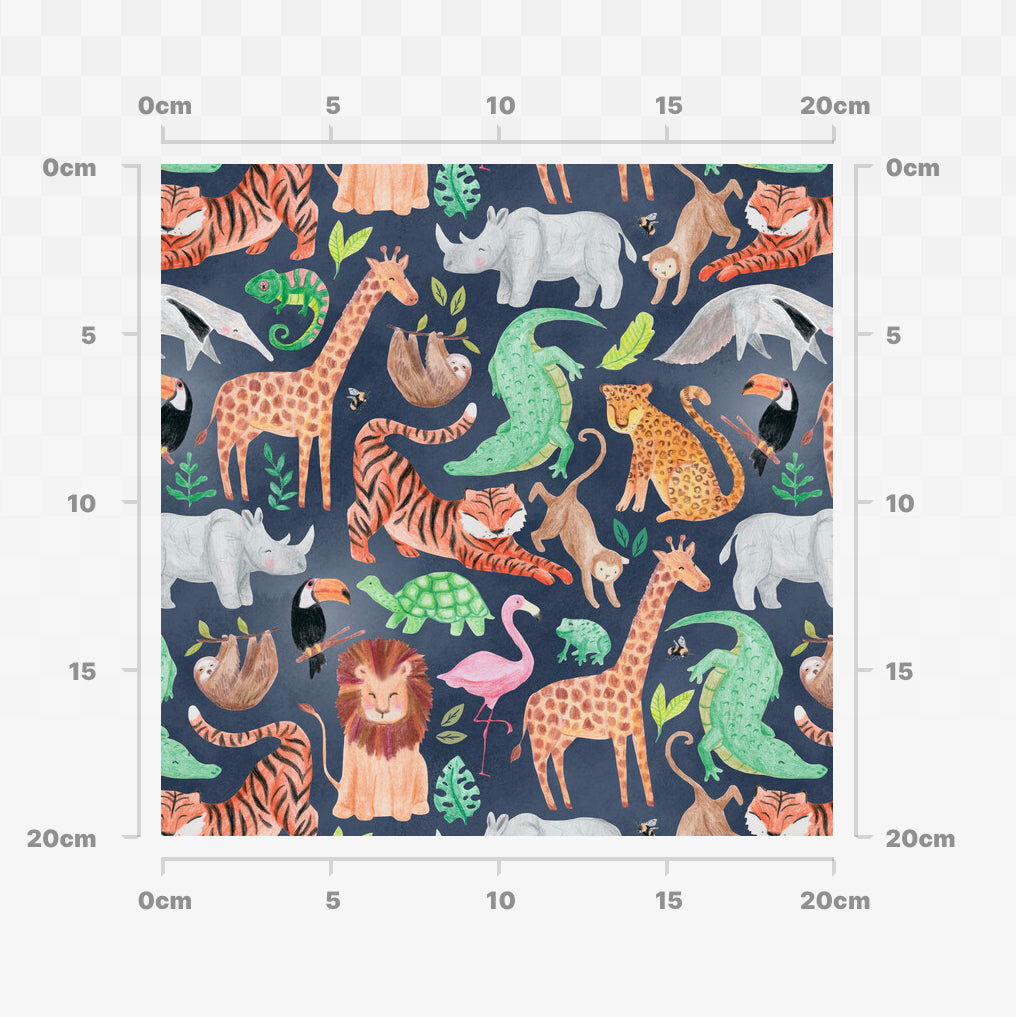 Jungle Tetris (night)