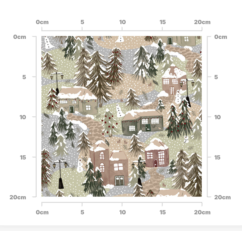 Winter village