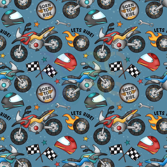 Denim motorbikes