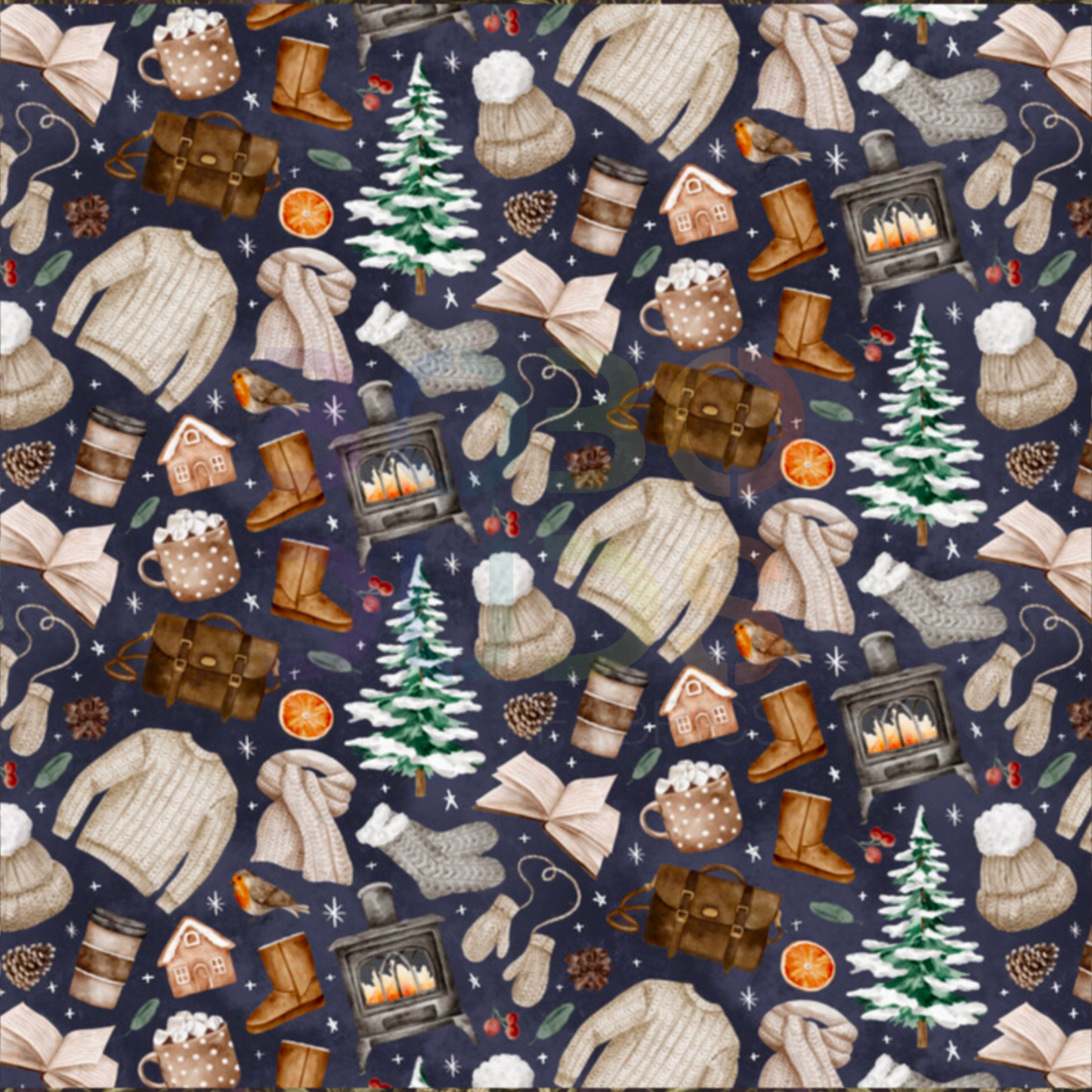 Winter vibes (navy)