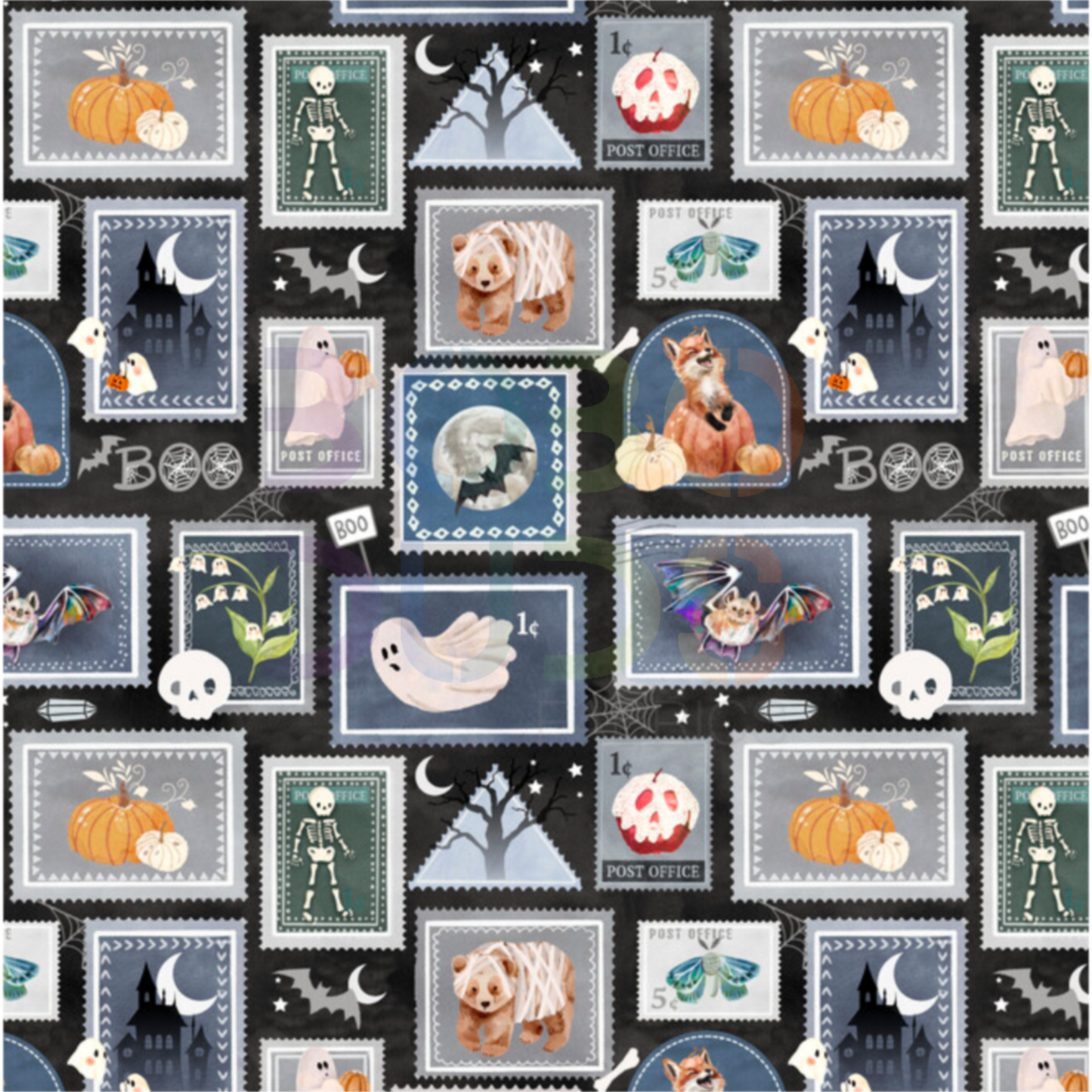 Spooky stamps