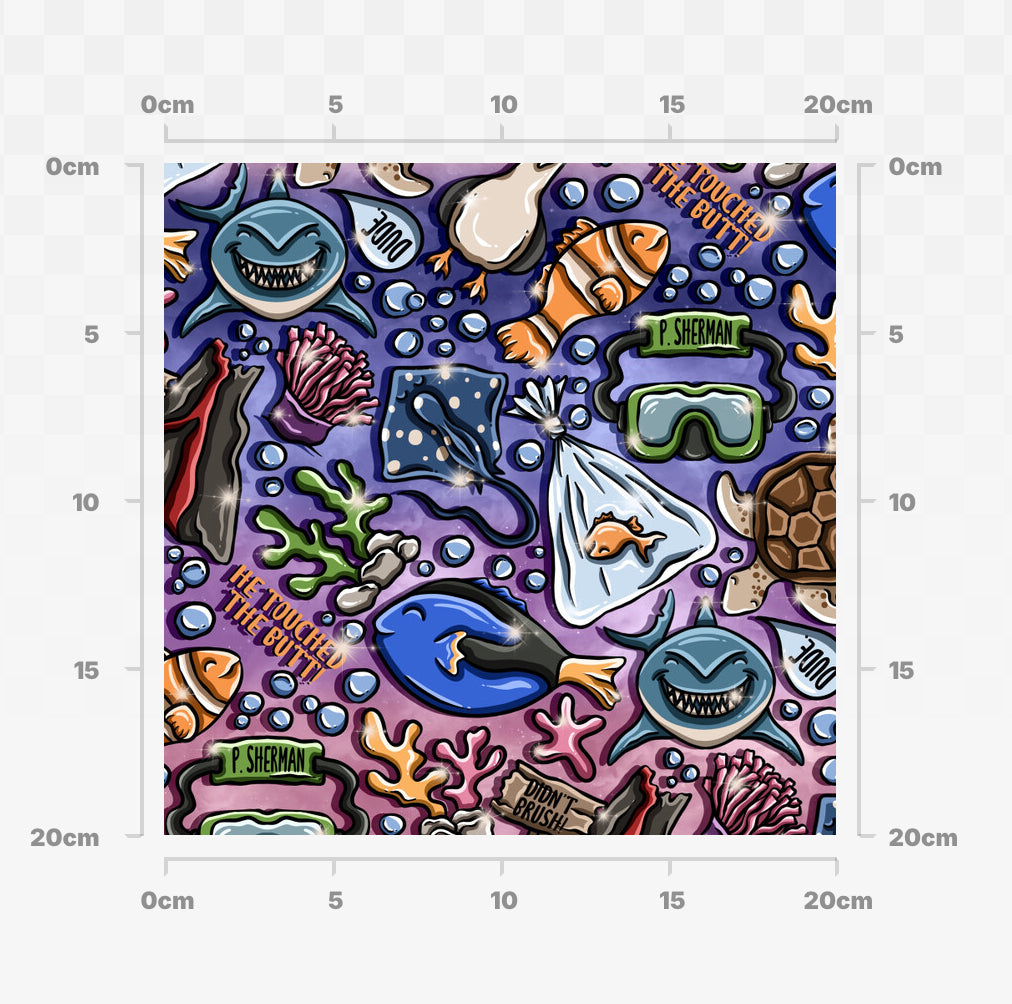 Finding fish (purple)