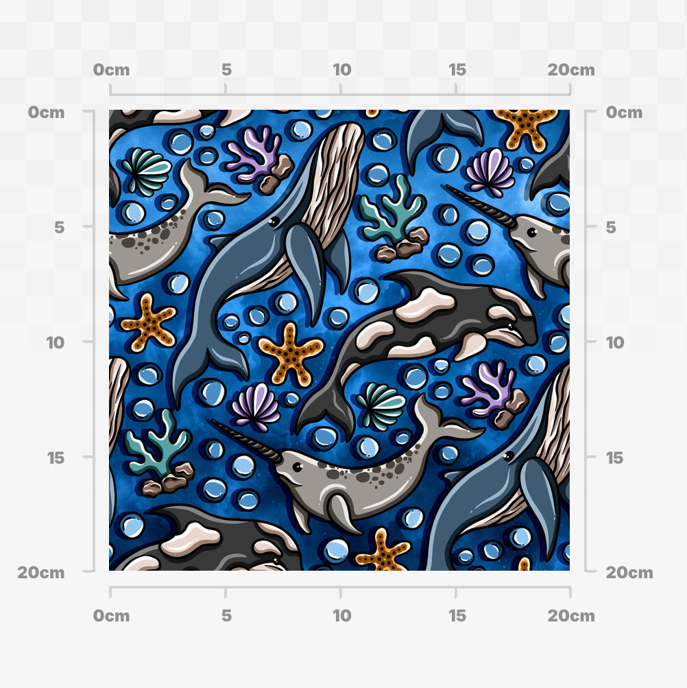 Whales (blue)