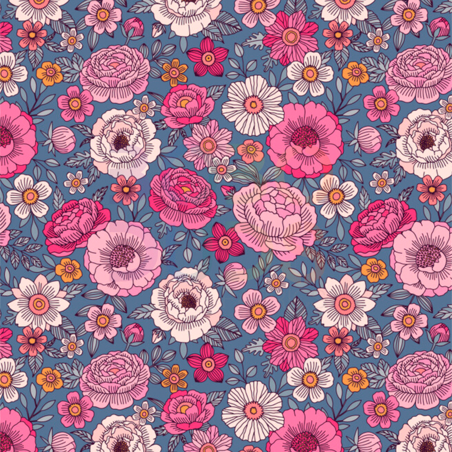 Blooming grace (blue)