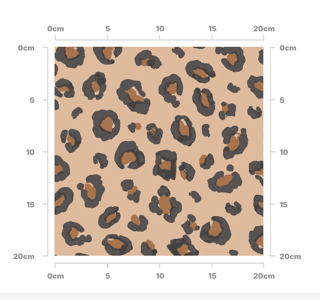 Safari animal print dark