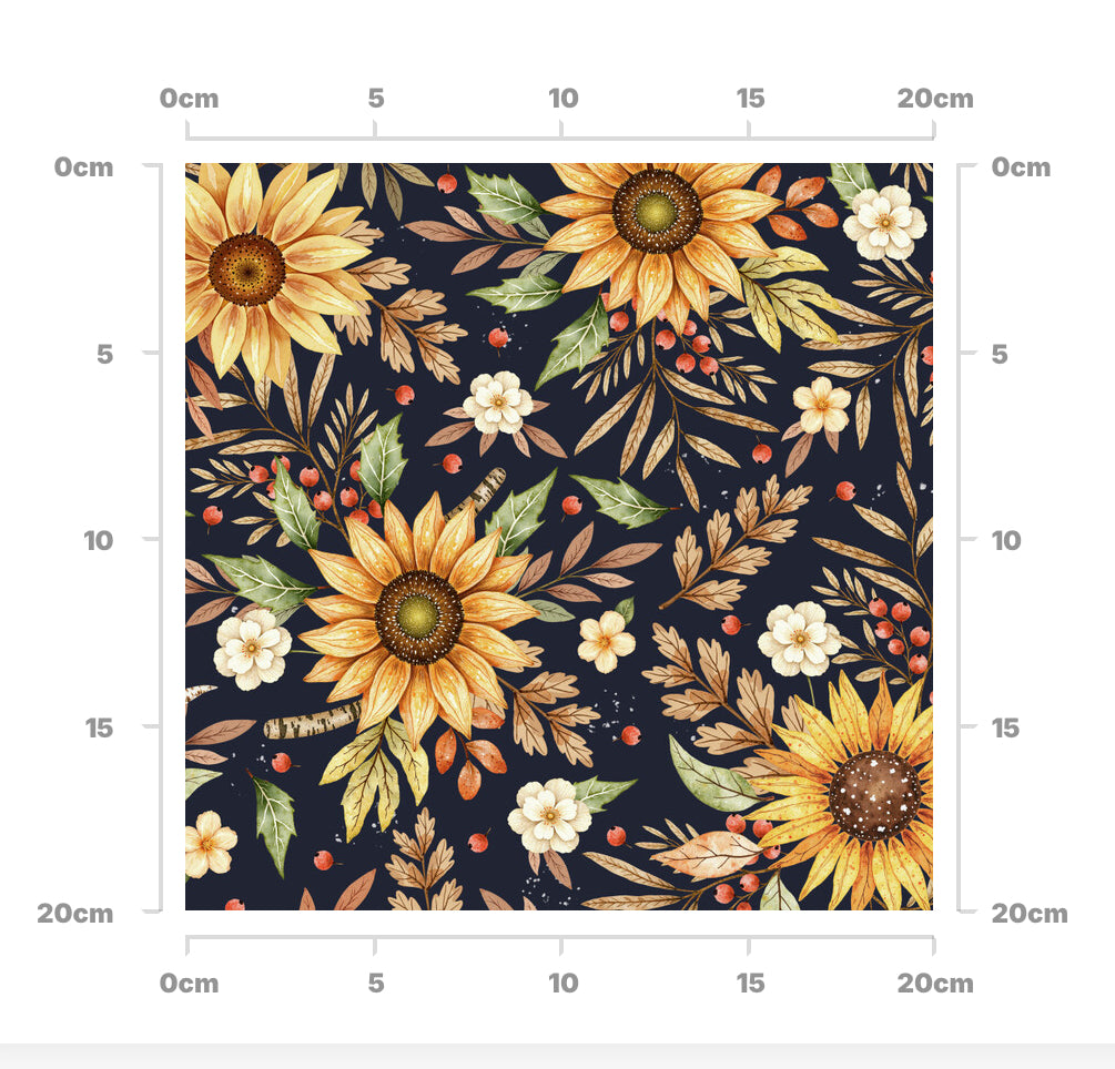 Winter sunflowers