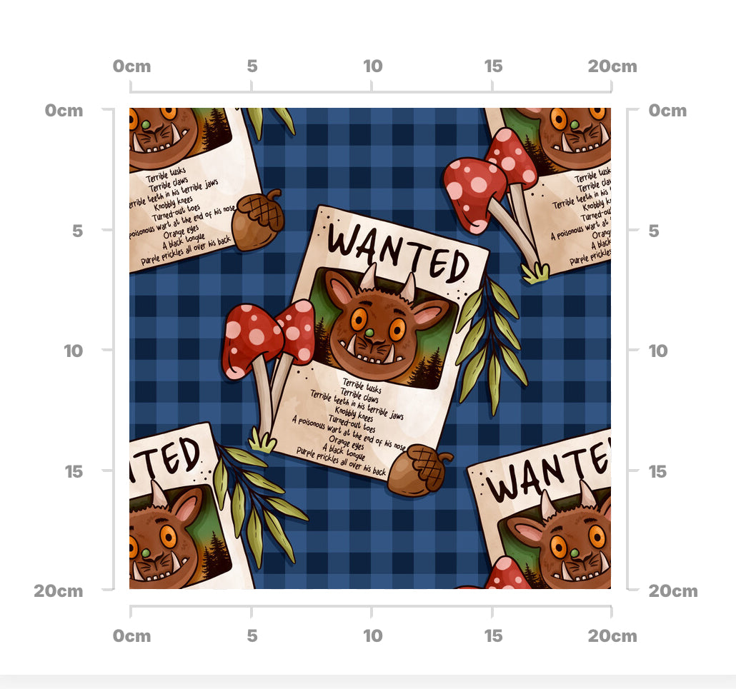 Woodland wanted (navy)