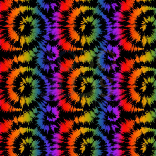 Bold tie dye