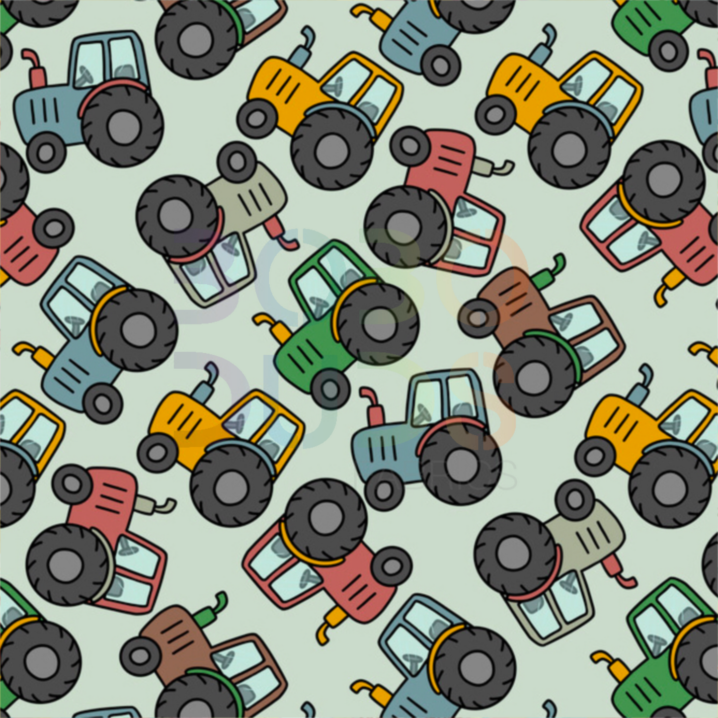 Muted tractors neutral