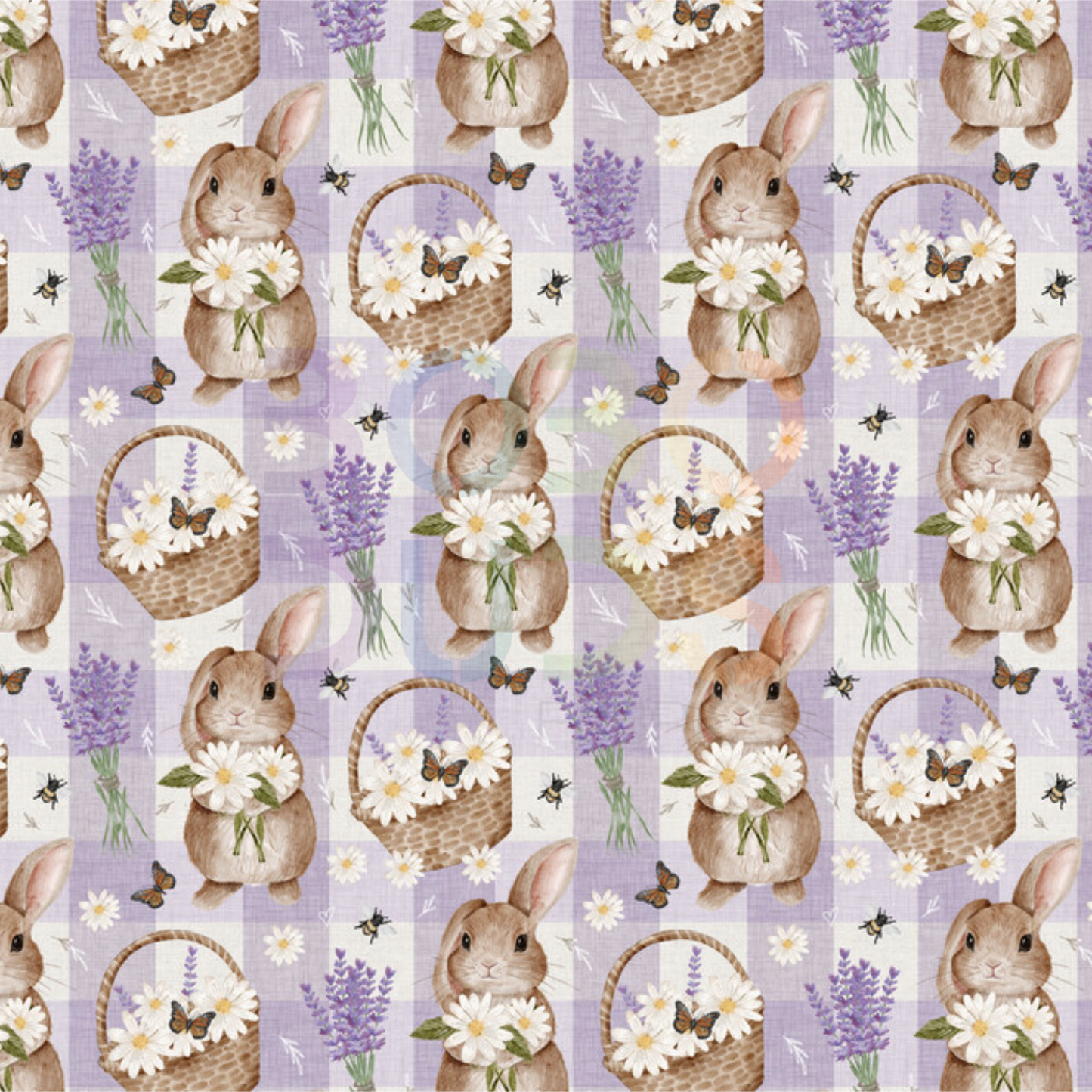 Lavender bunnies