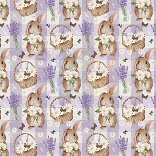Lavender bunnies