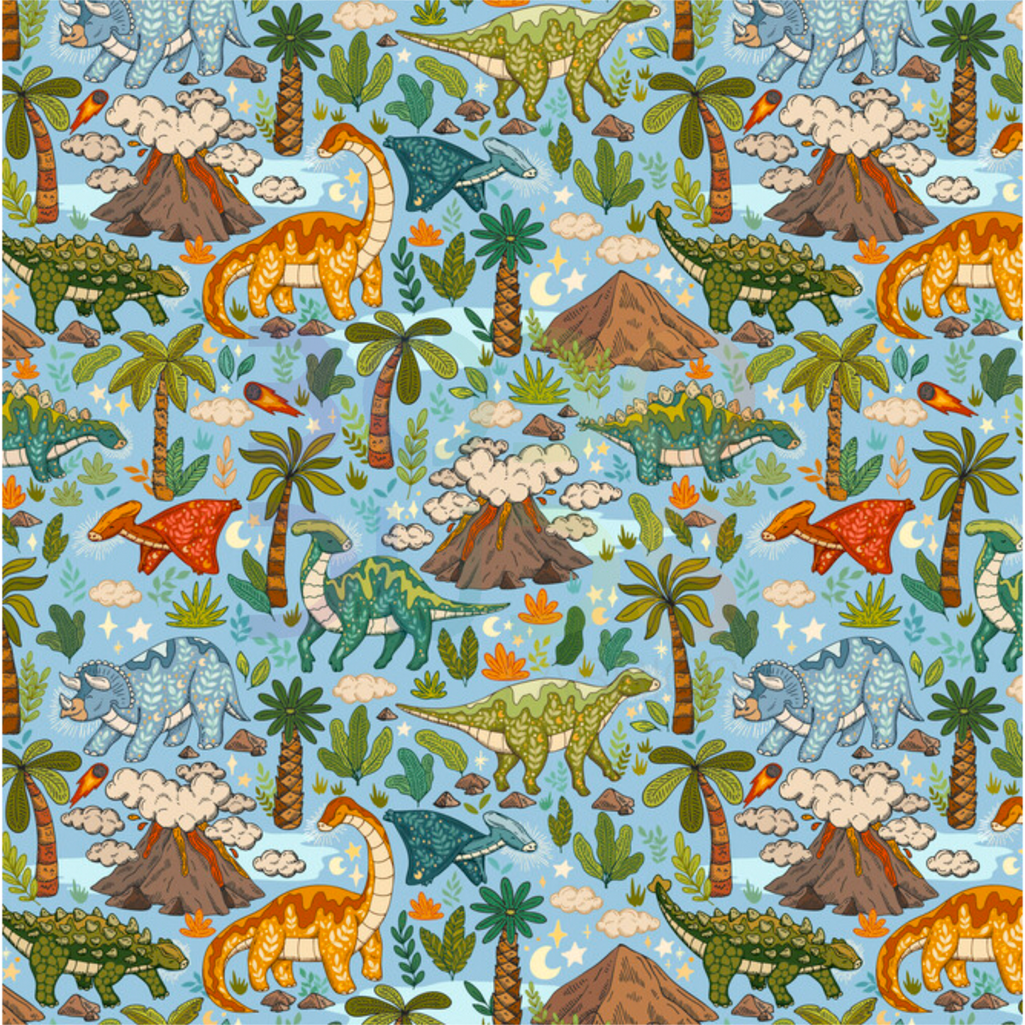Happy dinos (sky)