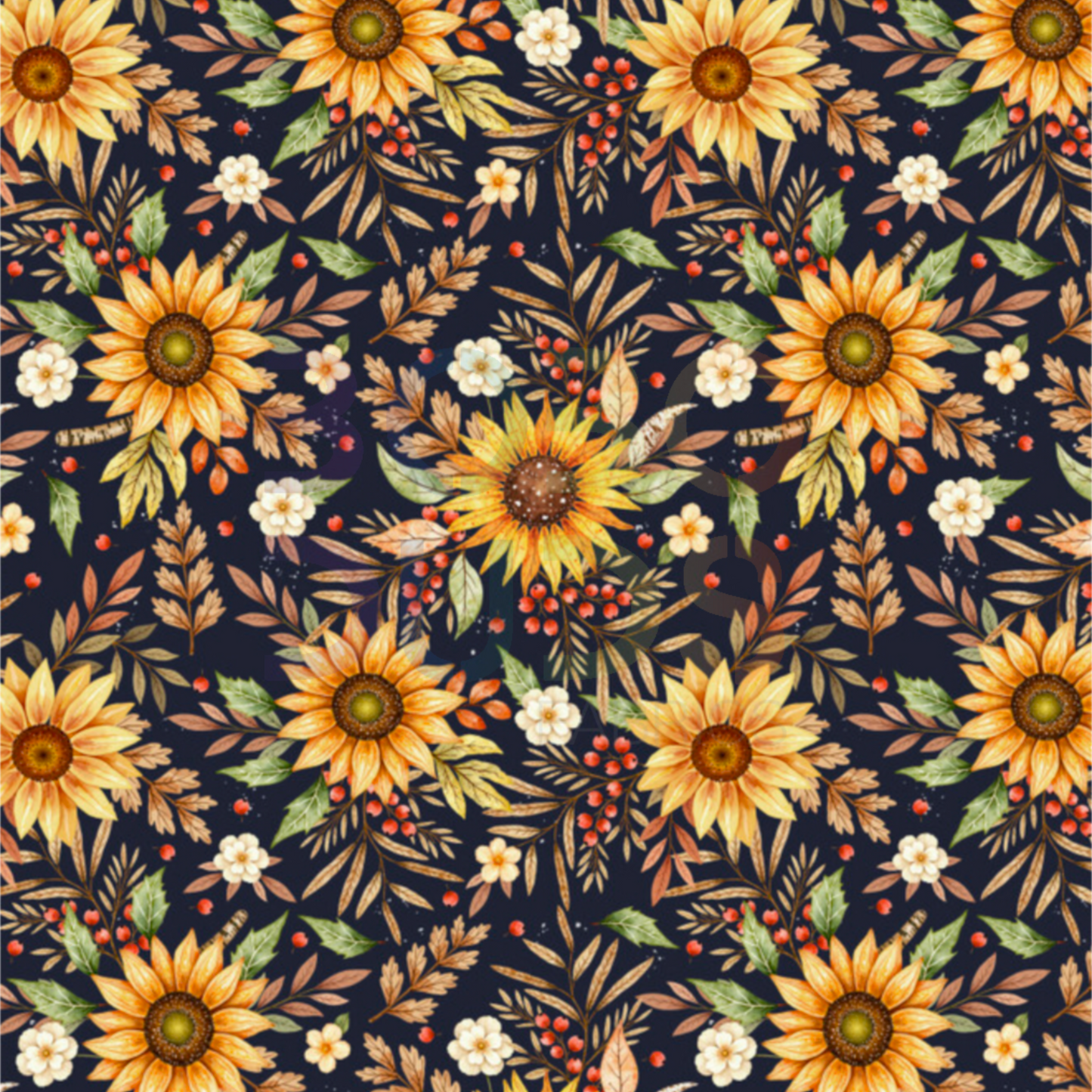 Winter sunflowers