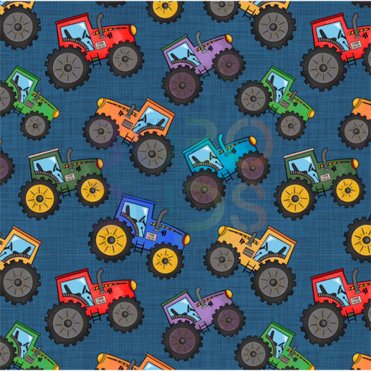 Coloured tractors