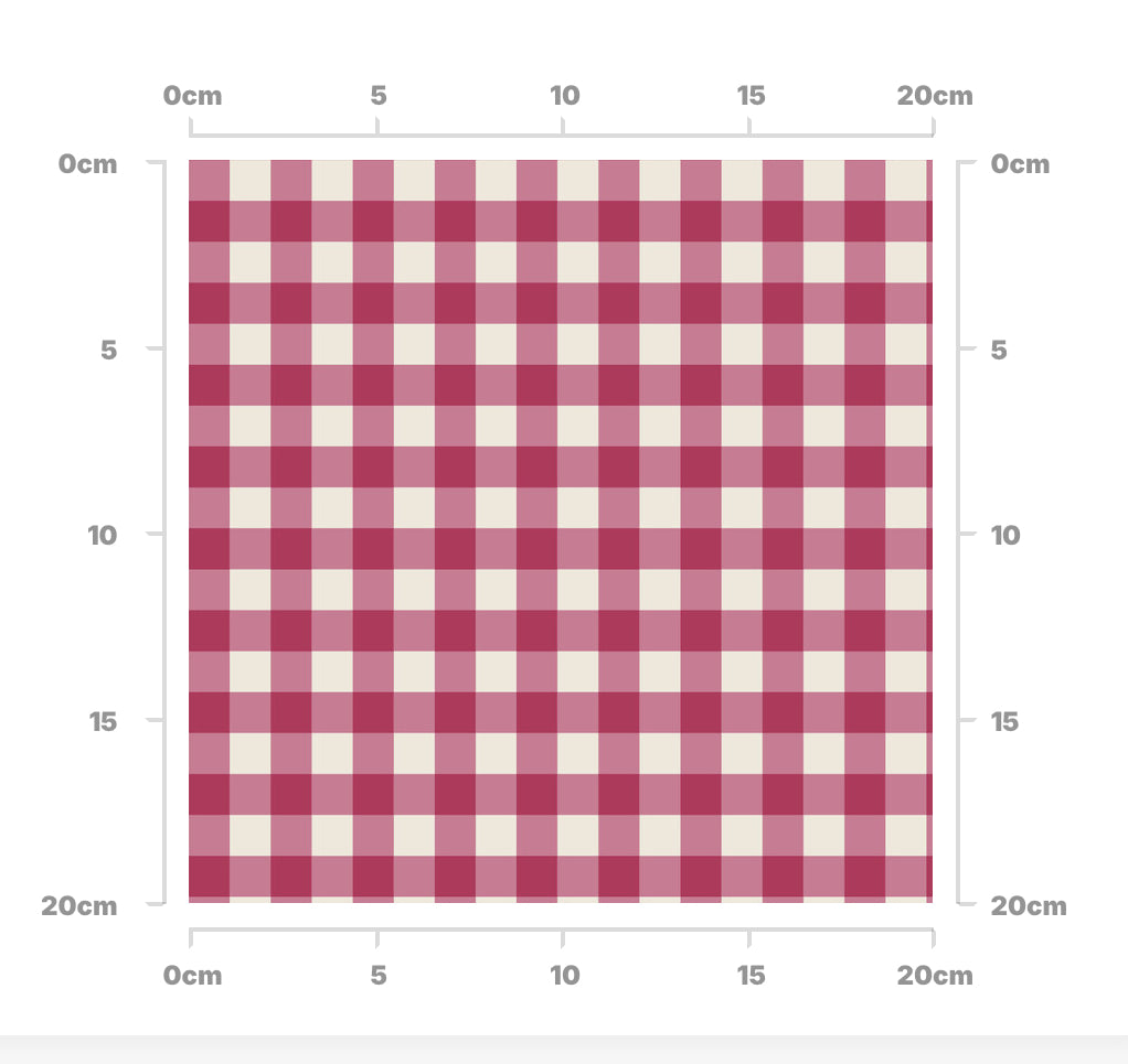 Red gingham